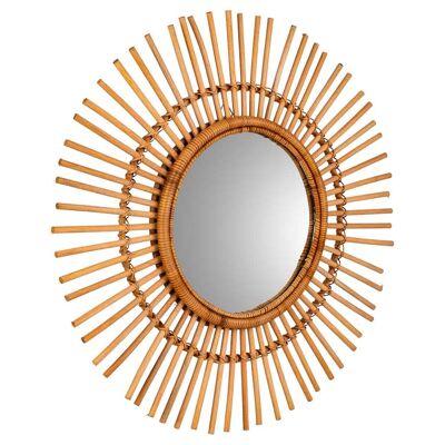 RATTAN MIRROR D66/30x4h cm reference: 22650