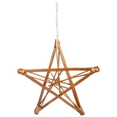 Copper wicker decoration star reference: 18000