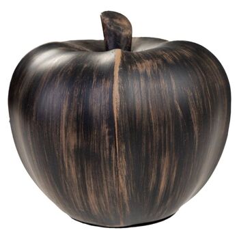 Pomme décorative noire référence : 18814 3