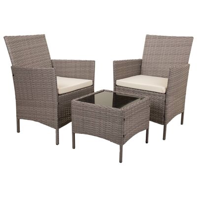 Kit conjunto mesa y 2 sillones referencia 24150