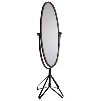 KIT MIROIR SUR SOL METAL 66x57x163h cm référence 23617 1