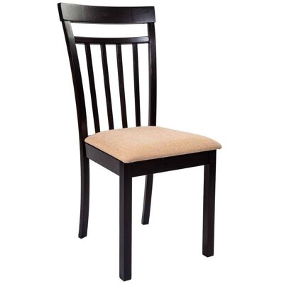 Kit silla madera color nogal referencia 15603