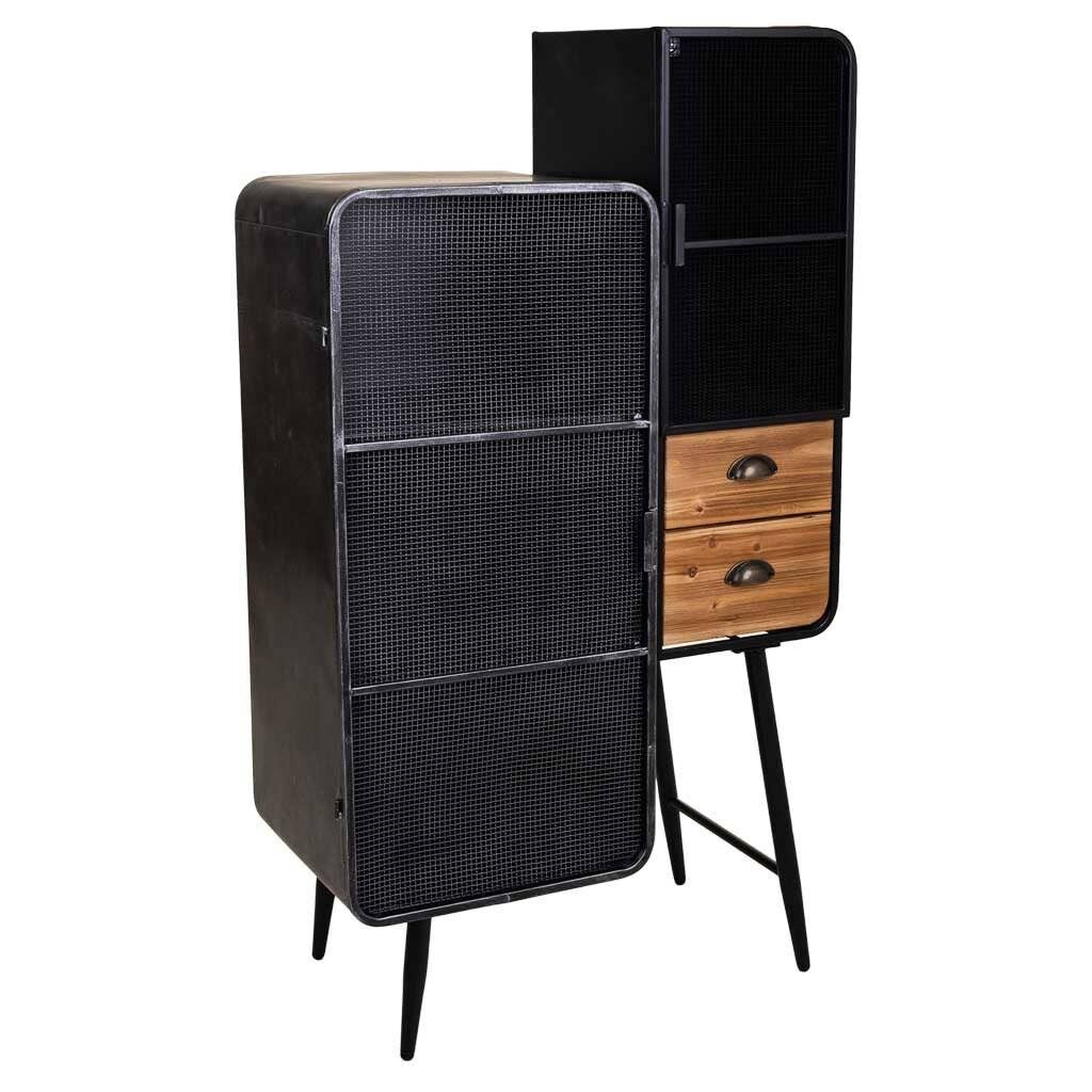 Buy wholesale METAL AND WOOD SHOWCASE KIT 76x40.5x135h cm reference 21884