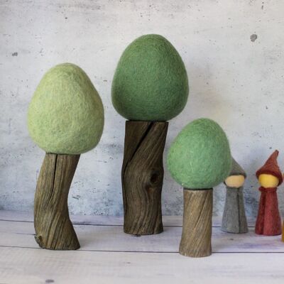 Earth summer trees - set of 3 -PAPOOSE TOYS