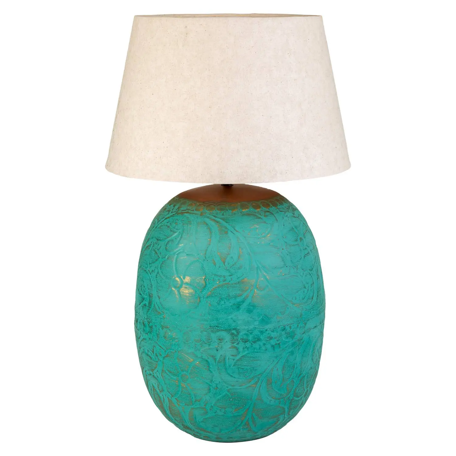 Buy wholesale Handcrafted finish metal table lamp reference 23168