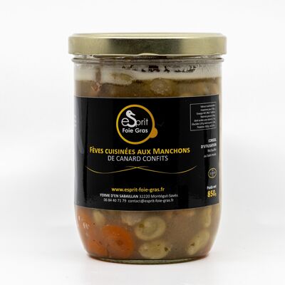 Baked beans with candied duck sleeves 850 g