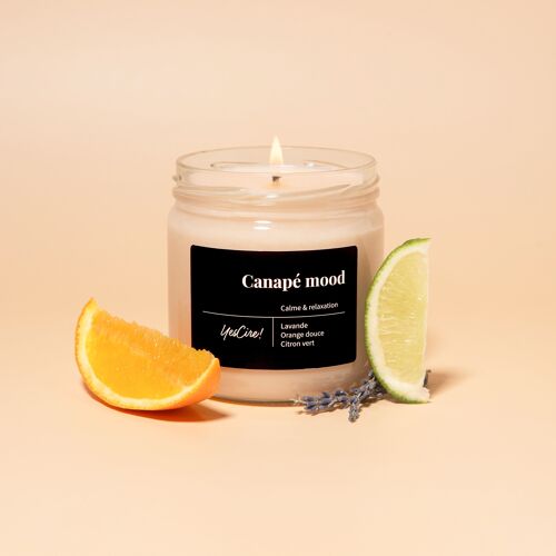 Canapé mood | Candle "calm & relaxation"