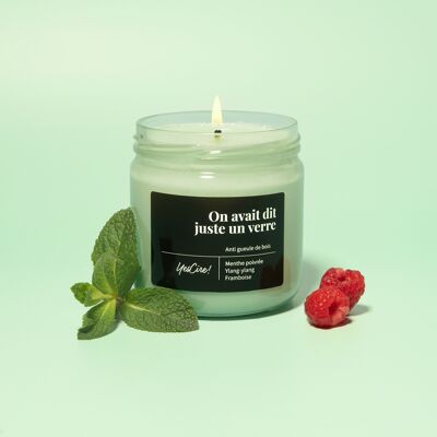 We said just one drink | Anti-hangover candle