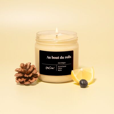 At the end of the rolls | Candle "anti-fatigue"