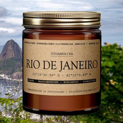 Rio de Janeiro candle - guava | passion fruit | coconut | cane sugar