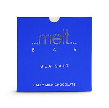 Tablette de chocolat au lait au sel de mer 1