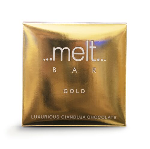 Gold Gianduja Chocolate Bar