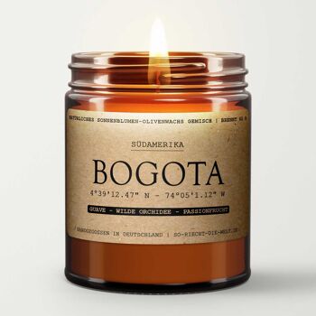 Bougie Bogota - Goyave | Orchidée sauvage | fruit de la passion 2
