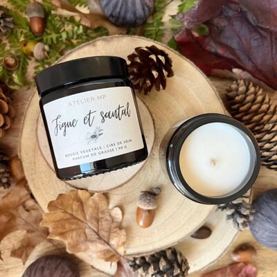 Bougie Figue et santal 90 g - Edition limitée