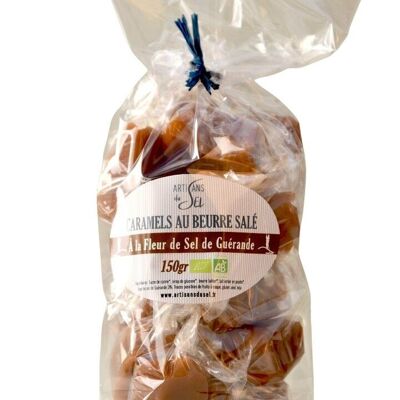 Salted butter caramel candies 150gr