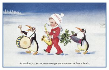 Carte postale jazz