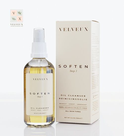 Velveux Oil Cleanser - 100ML 100% VEGAN