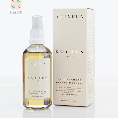 Velveux Oil Cleanser - 100ML 100% VEGAN