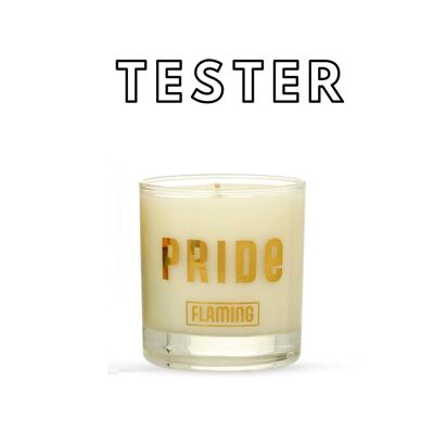 TESTER Flaming 11oz Candle Pride