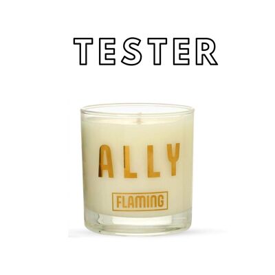 TESTER Flaming 11oz Candle Ally