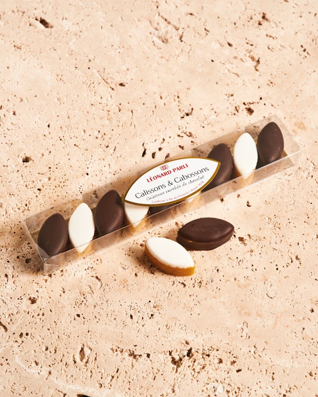 Réglette Mini Calissons & Mini Cabossons - 80g - 10 pces