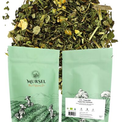 N°6 - Organic herbal tea – Inner peace herbal tea - 75gr