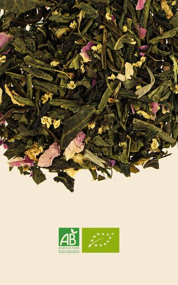 N°16 - Thé vert BIO – Jasmin & rose - 75gr 3