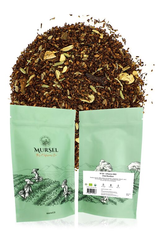 N°24 - Infusion BIO – Masala Chai Rooibos - 75gr