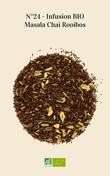 N°24 - Infusion BIO – Masala Chai Rooibos - 75gr 2