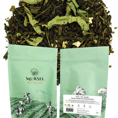 N°30 - Té verde BIO – Mandarina, sabor pomelo - 75gr