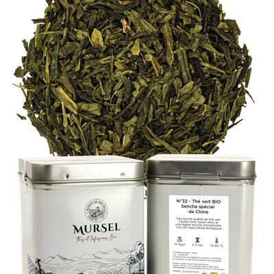 N°32 - ORGANIC green tea – Special Sencha from China - 100gr