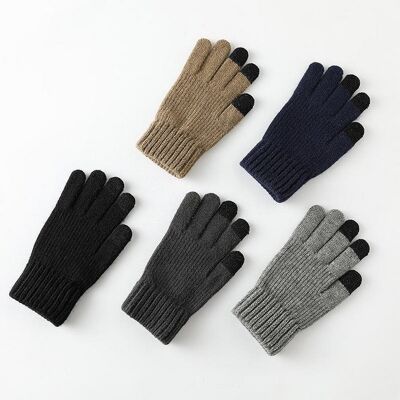 gants d'hiver | plaine | différentes couleurs | dames | Hommes