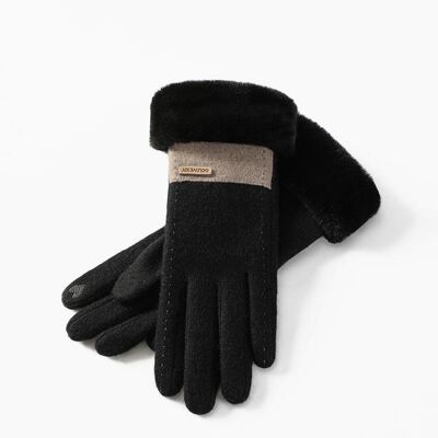 Handschuhe | Damen | klassisch | winddicht | Wolle | Weihnachten