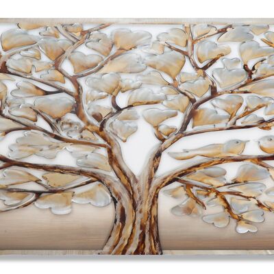 TREE ALLUMINIUM PAINTING -A-CM 120X3,8X60 D031978000A