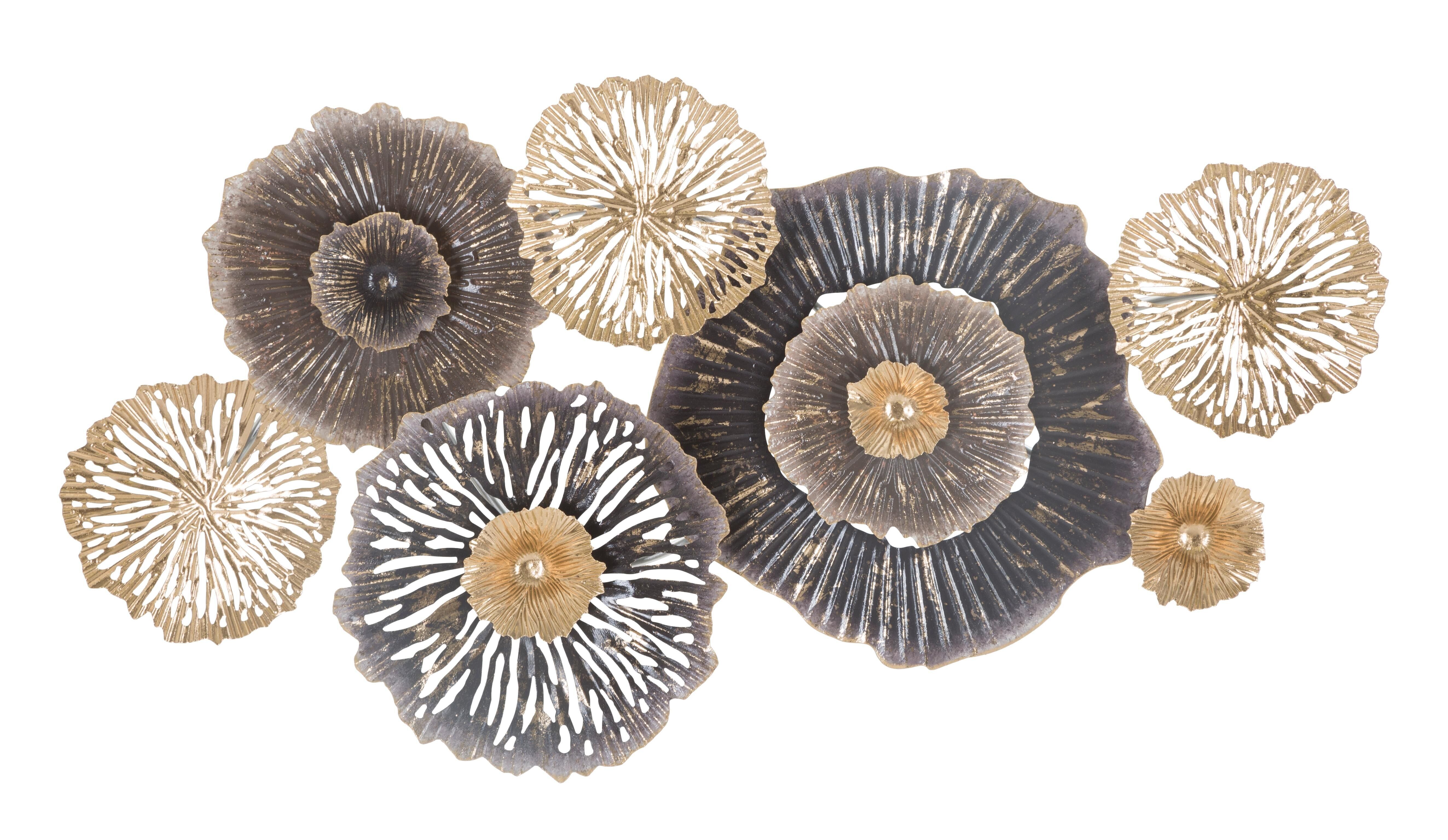 PANNELLO PARETE IN FERRO MARRONE -B- CM 96,5X5,7X51 D032121000B