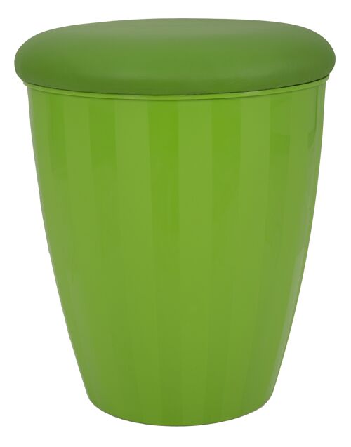 PUFF WITH STORAGE EASY GREEN CM Ø 38X45 D141797000V