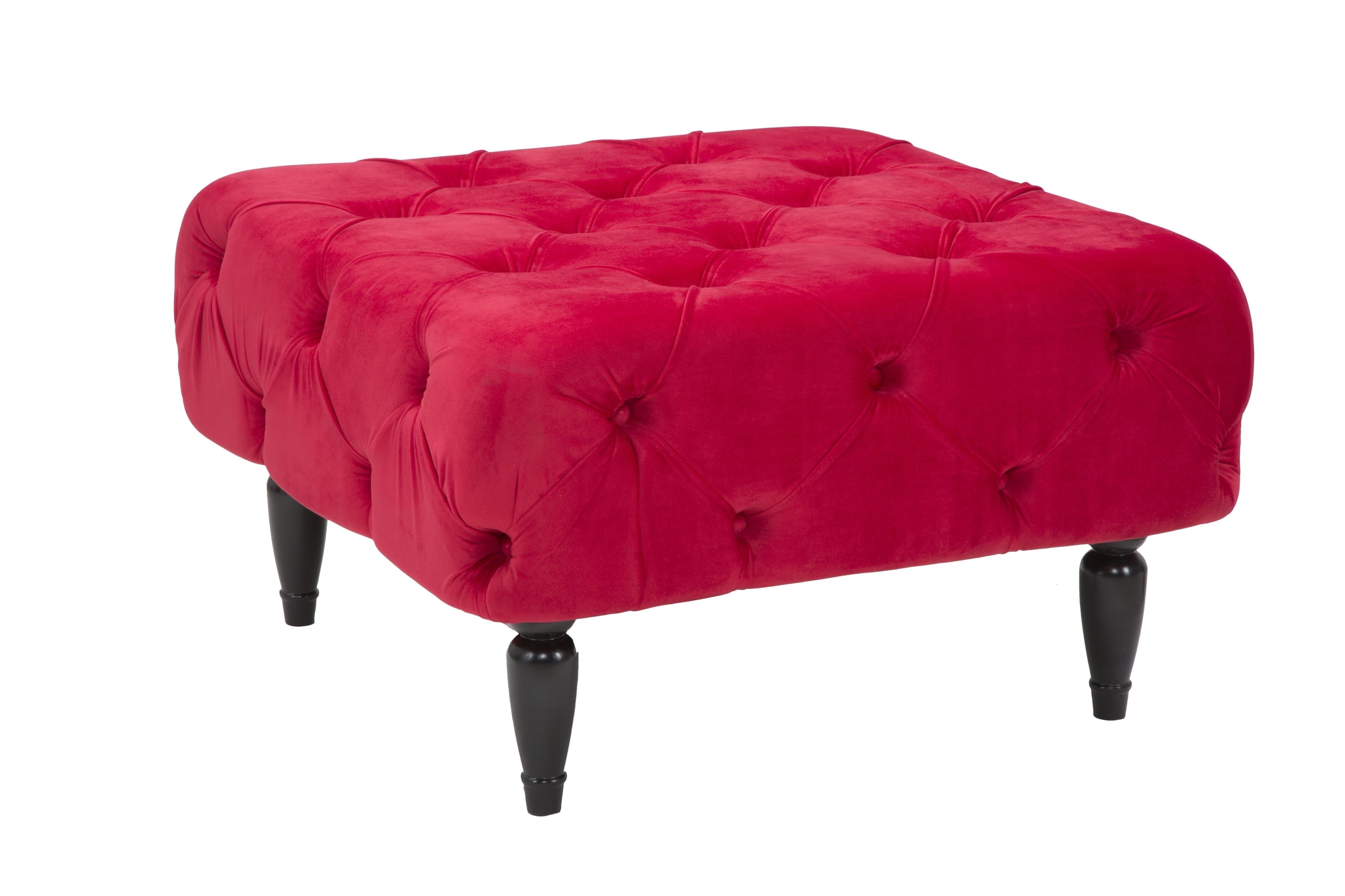 POUF BRIGITTE IN BORDEAUX COLOUR CM  74X74X43 D142027000B