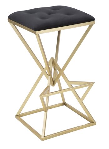 PORTE TABOURET DE BAR PIRAMIDE CM 40X40X75 D14204900SB