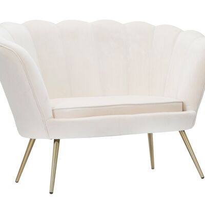 Wiener Creme Sofa Cm 130X74X84 D14217700DC