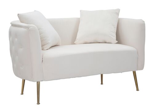 SOFA' BUCAREST CREMA CM 127X74X73 D14220000CD