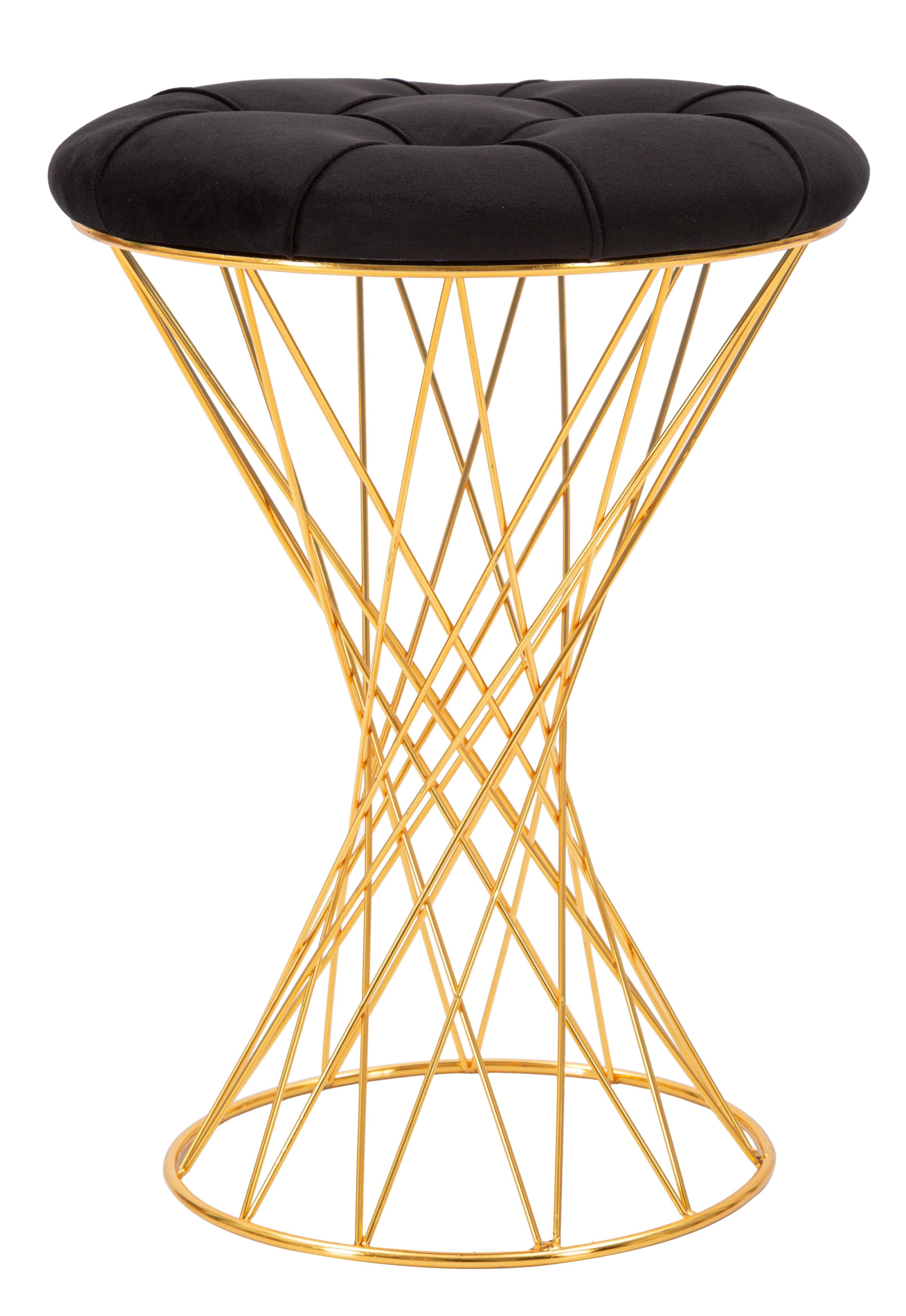 TOWER STOOL BLACK CM D142534000N