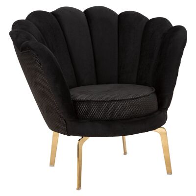 POLTRONA VIENNA PLUS NERO CM 83X76X78 D142577000P