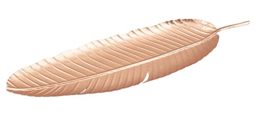 LEAF TRAY GLAM -B- COPPER CM 18X2X55 D160747000B