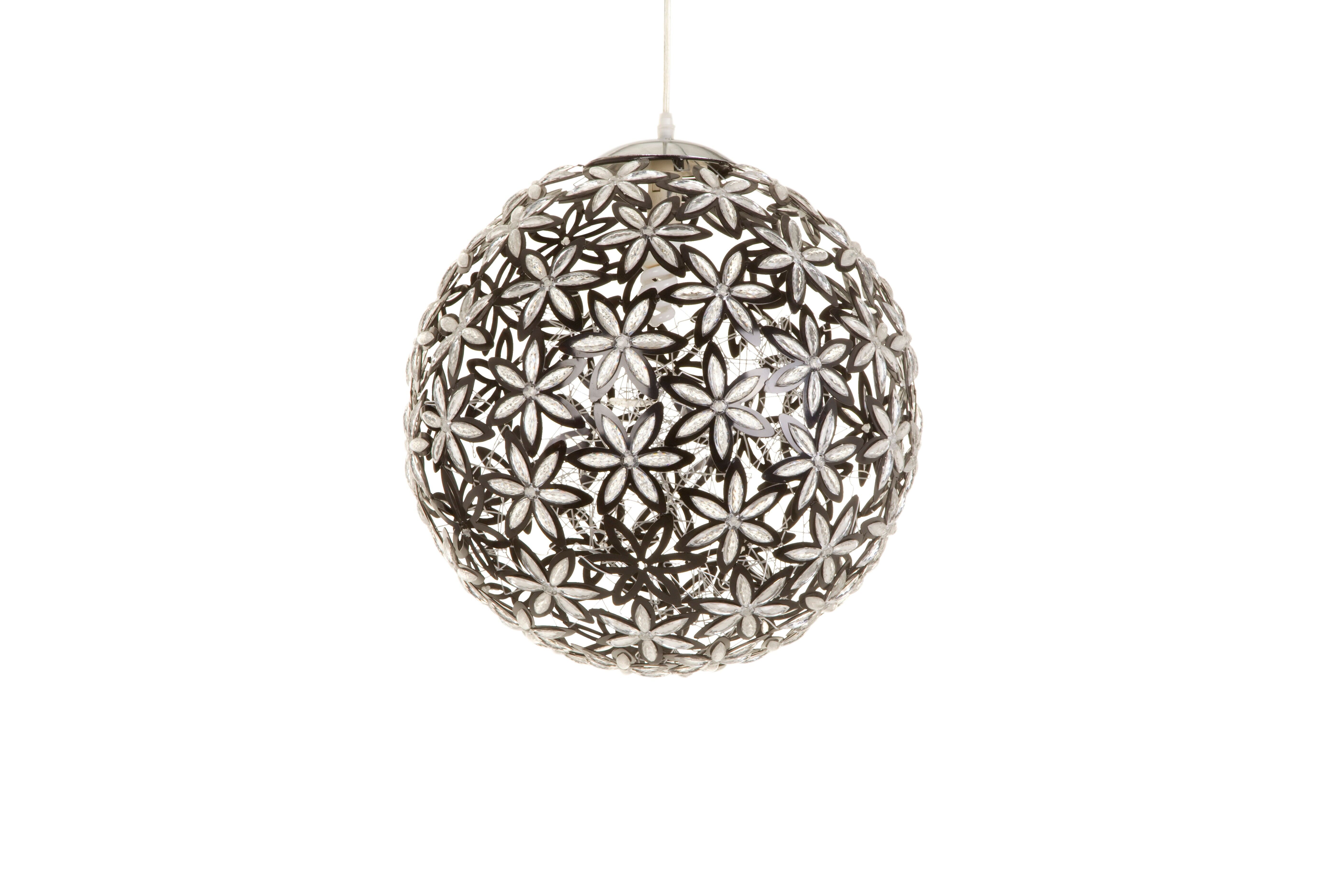 LAMPADA DA SOFFITTO FLEY NERO CM Ø 50 D17072700N1