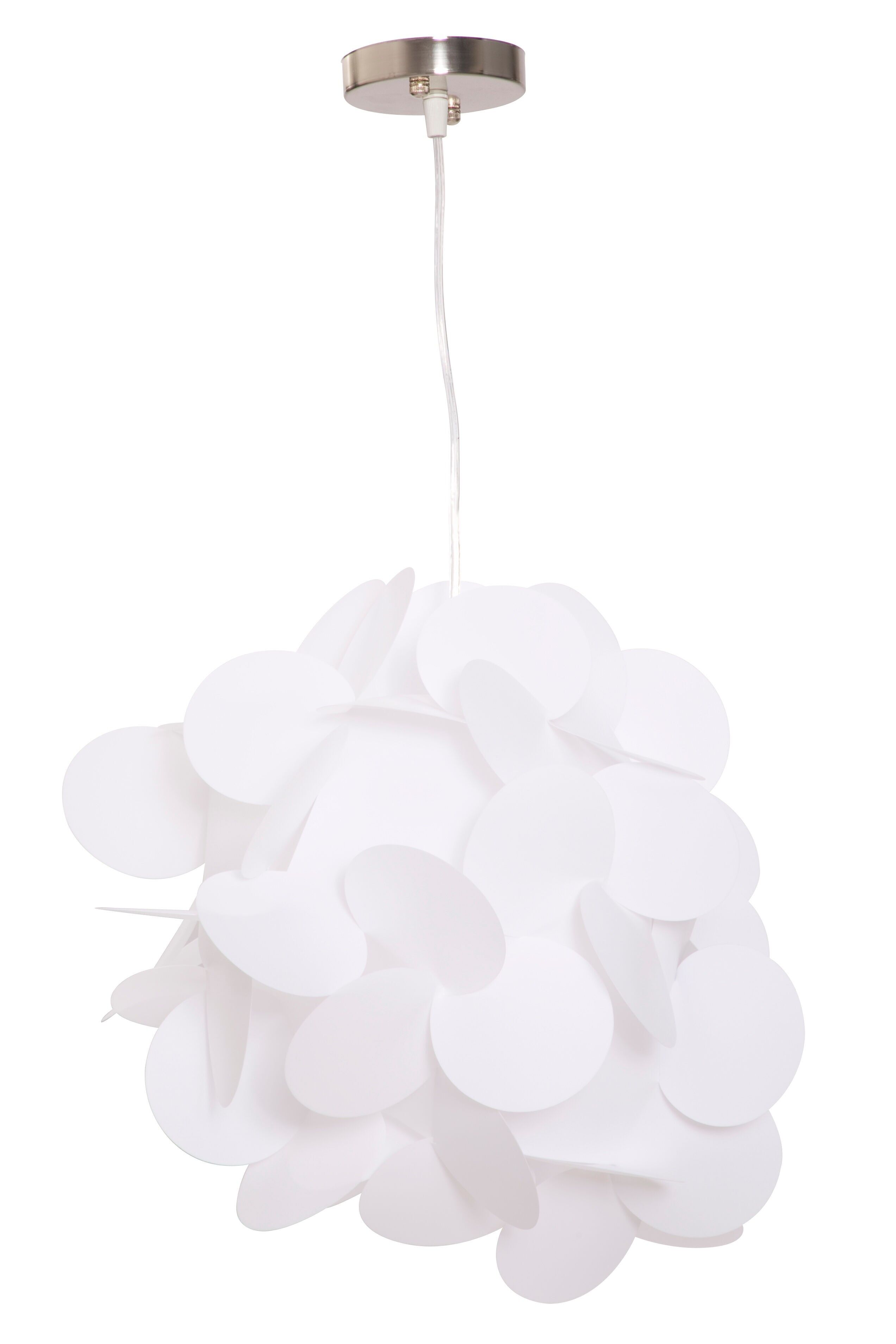 LAMPADA DA SOFFITTO SFERA BIANCA CM Ø 33 D170805000B