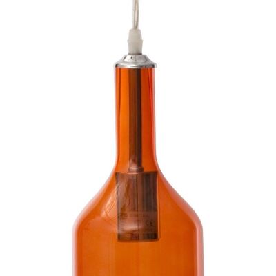 CEILING LAMP BOTTLE ORANGE CM Ø 11X43 D170816000A