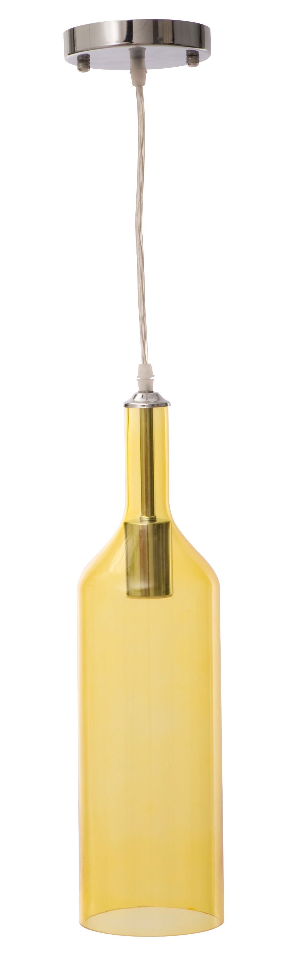 CEILING LAMP BOTTLE YELLOW CM Ø 11X43 D170816000G