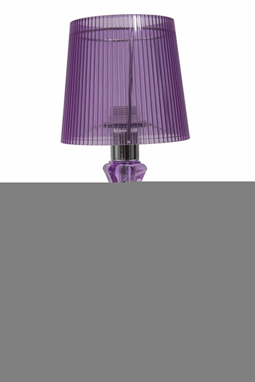 TABLE LAMP CHESS PURPLE Ø CM 15X35 D170864000P