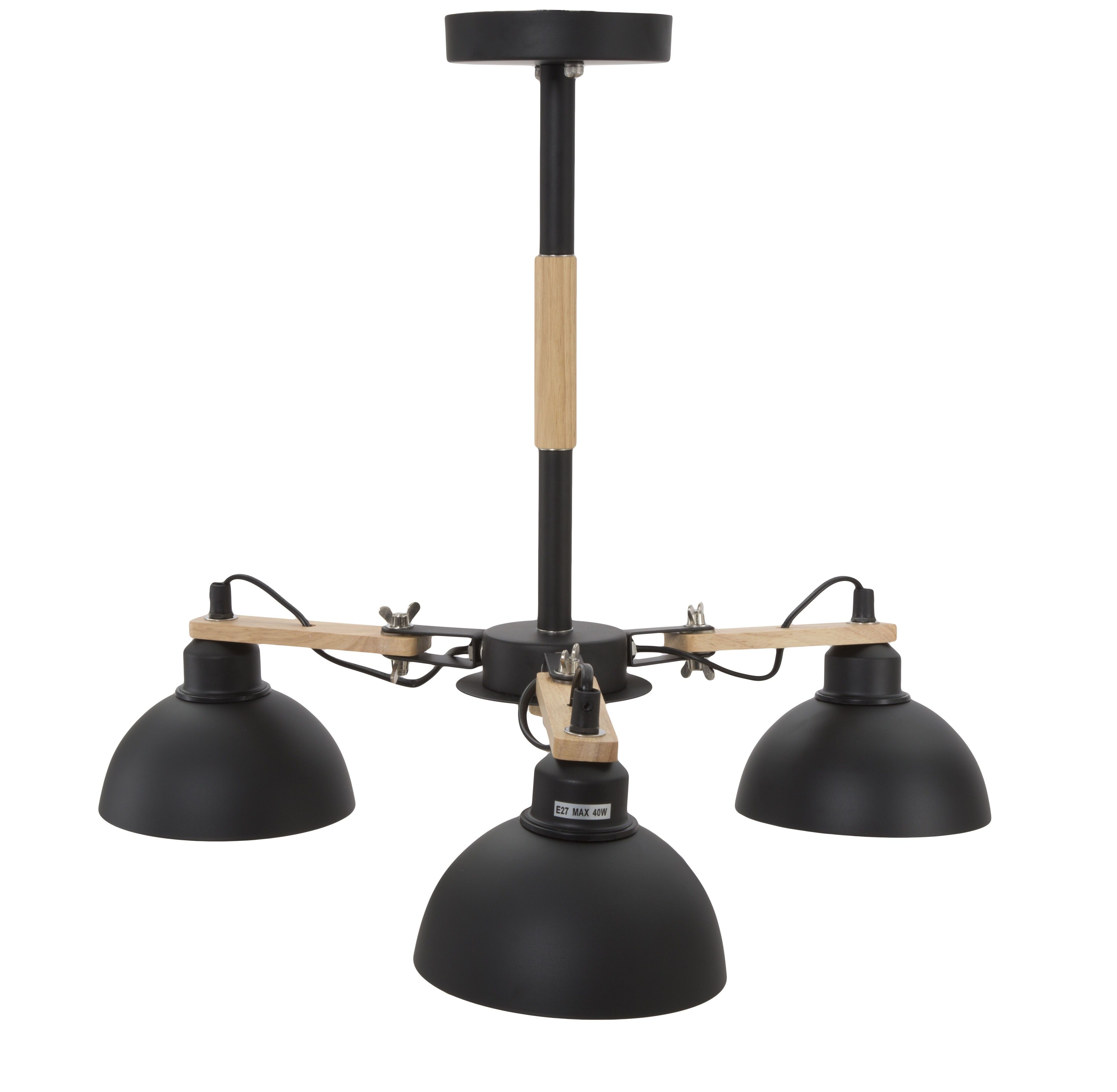 CEILING LAMP STADIUM BLACK CM Ø 52X47 D170910000N