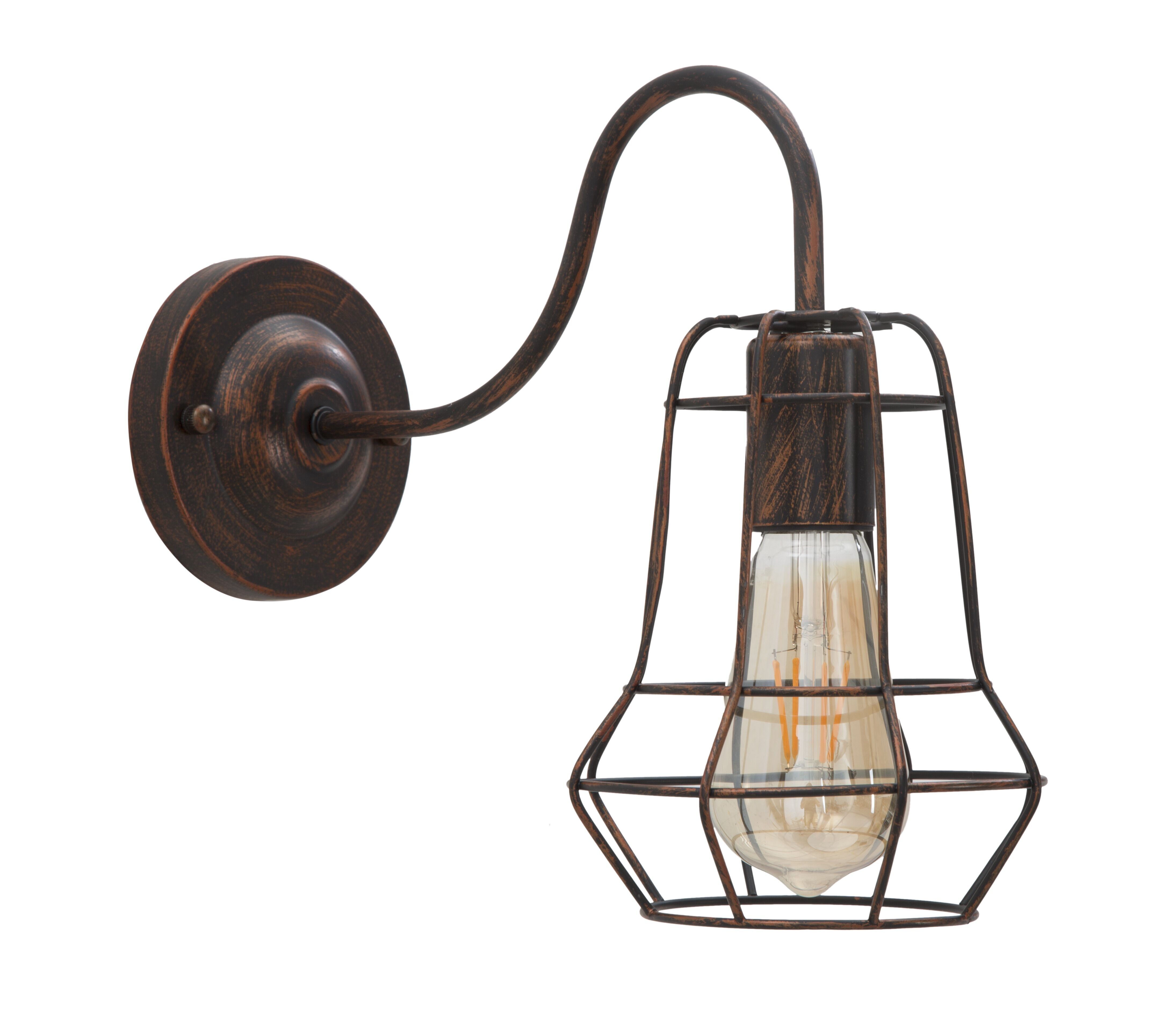 LAMPADA DA PARETE INDUSTRIA -B- CM 33X15X27,5 D171006000B